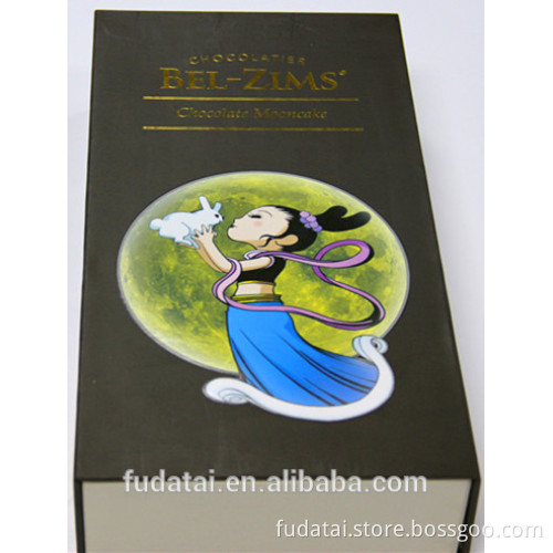 FDT custom New Year promotional gift moon cake chocolate small box